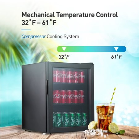 Commercial Cool 2.7 Cu. Ft. Beverage Cooler CCB81GB
